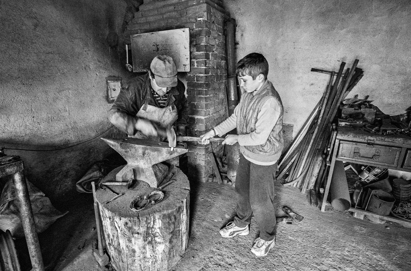 Készül a patkó, Vargyas 2014